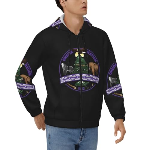 Oneida Nation Hoodies Woman'S Hoodie Unisex Fashion Cardigans2