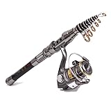 canna pesca mare professionale PORTATILE FACILE DA PORTARE ： Questa canna da pesca è leggera e portatile, che può essere facilmente trasportata da zaino e borsa da viaggio. L'articolo è adatto per ruscelli, laghetti, fiumi, pesca alla trota e branzino.