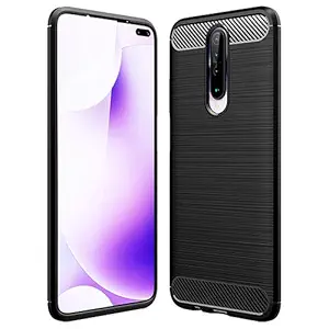 Amazon Brand - Solimo Back Cover for Poco X2 / Xiaomi Redmi K30 (Rubber | Black)