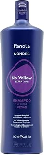 Wonder No Yellow Purple Shampoo - Purple Color Depositing Shampoo for Blondes, Bleached & Grey Hair - Formulated with Violet Pigment to Remove Brassy Tones from Hair (33.8 Fl Oz)