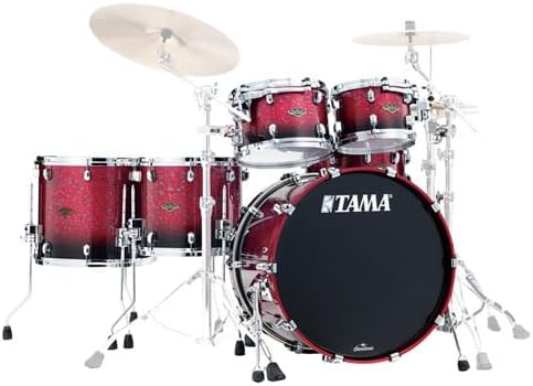 Starclassic Walnut/Birch 5pc Shell Pack Molten Dark Raspberry Fade