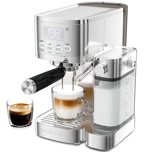 20 Bar Espresso Machine with Adjustable Milk Frother