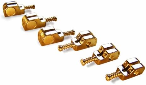 Full Contact Hardware Guitar Saddle Kit, Gold