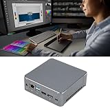 Mini PC, 12 GB 512 GB Mini Komputer do Gier, Procesor I7 1165G7, do Karty Graficznej Iris Xe, Dwuzakresowe WiFi SODIMM, Gigabit Ethernet, Wyświetlacz, Dobre Odprowadzanie
