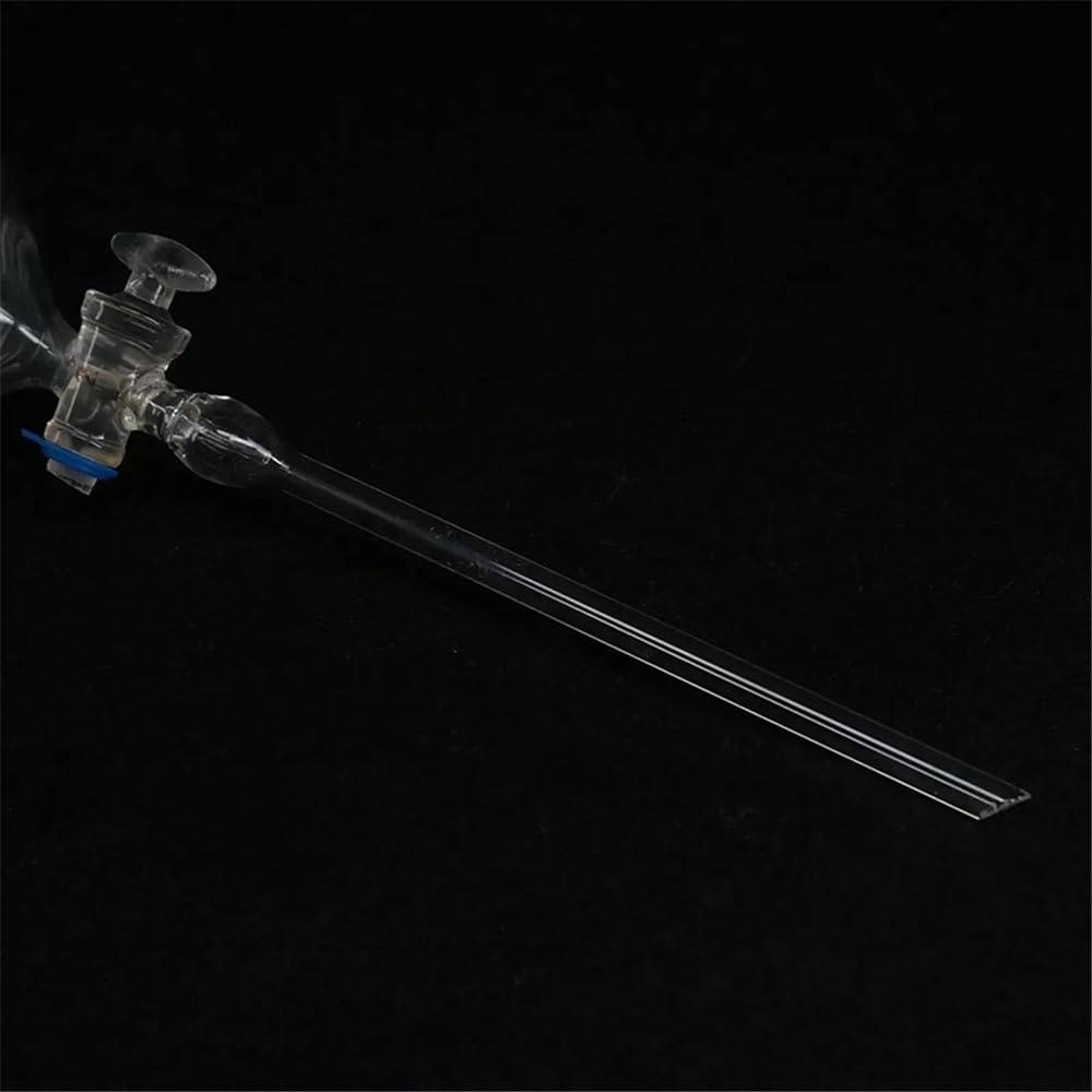 Tropftrichter aus Laborglas, Kugelform, 250 ml, mit Glashahn-Werkzeug