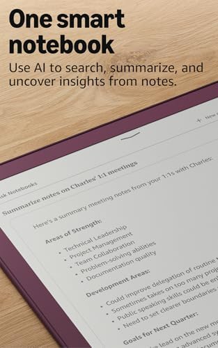 Amazon Kindle Scribe Colorsoft 64GB (newest model) — 11” paper-like color display with front light — One notebook to replace them all — Write in notebooks, docs, and books. Pen included - Graphite - 5