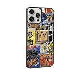 qizjio Basquiat Phone Case Shockproof Protective Art Phone Case for iPhone 16 Pro Max