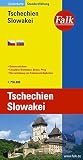 Falk Länderkarte Tschechien / Slowakei 1:750 000