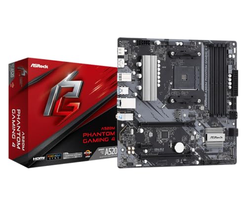 マザーボード ASRock A520M + Ryzen 5 4500 A520M-HDV | ASRock マザーボード AMD A520チップセット | 株式