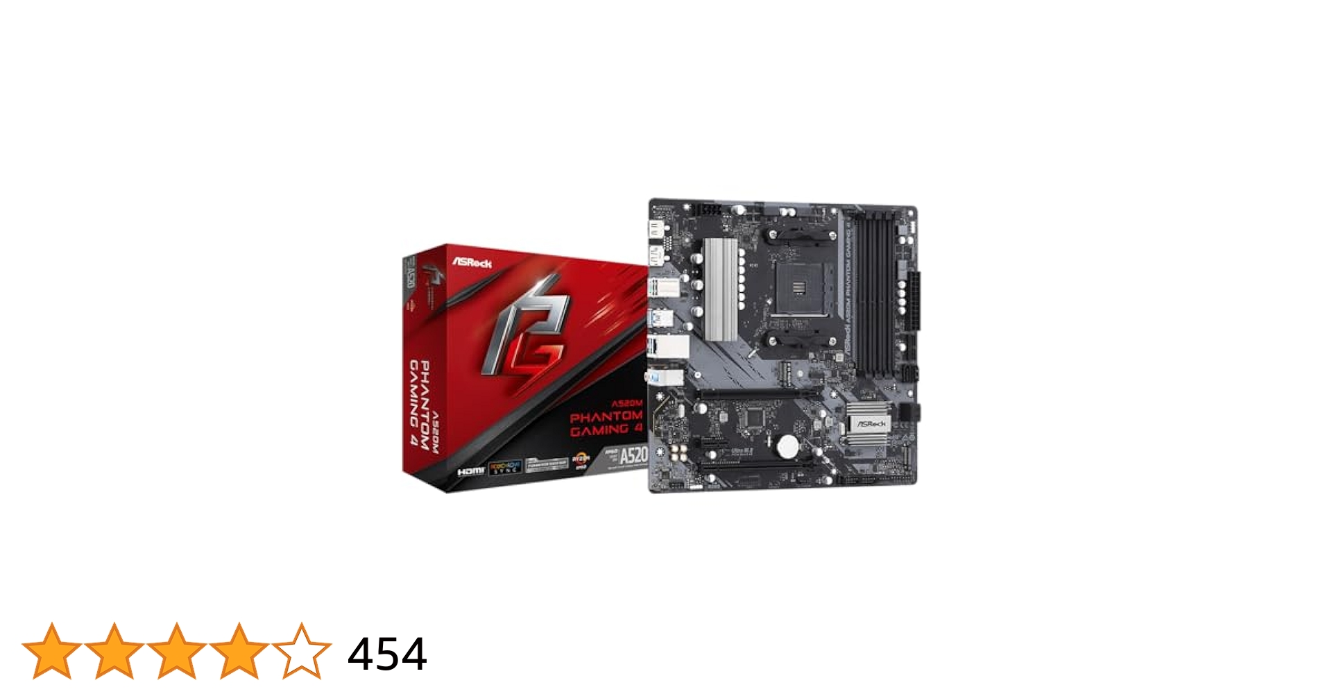 マザーボード ASRock A520M Phantom Gaming 4 Socket AM4 Amazon.com: ASRock A520M Phantom Gaming 4 AM4 AMD A520 SATA