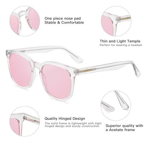 Image of Blue Light Glasses for Woman, AR Coating, Sleep Computer Gaming Glasses, Anti Eyestrain and UV Glare Protection