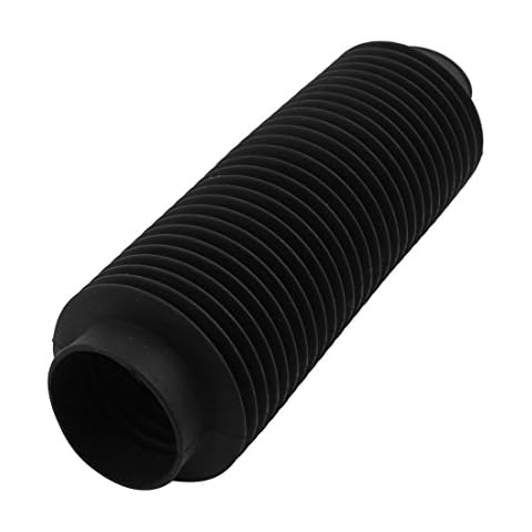 Sourcingmap 50mm Rubber Corrugated Bellows Cover