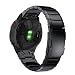 Produktbild Fenix 5X Plus/Fenix 6X Armband,YOOSIDE QuickFit Metall Armband Sicherheitsschnalle Gliederarmband Uhrenarmband für Garmin Fenix 5X/Fenix 5X Plus/Fenix 3/Quatix 3/ D2 Delta PX/,Schwarz