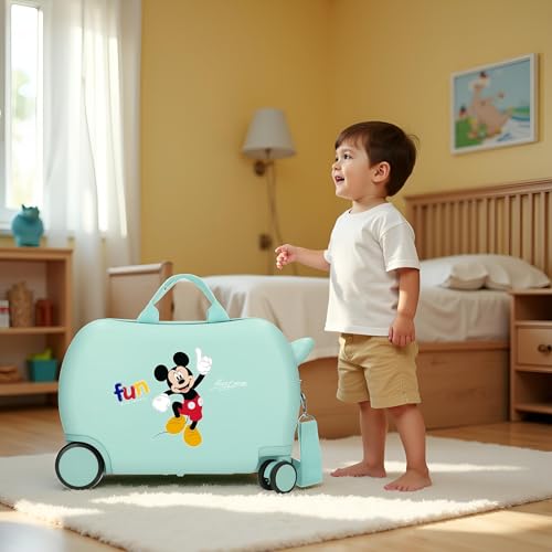 Miniatura 2 de Joumma Disney Mickey Fun With Friends Maleta Infantil Azul 45x31x20 Cms Rígida Abs 24,6l 1,8 Kgs 4 Ruedas Equipaje Mano