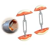 Large applicabilité : Nos bretelles de chaussures conviennent à divers types de chaussures, y compris les chaussures plates, les talons hauts, les baskets, etc, ils peuvent être utilisés sur différents types et matériaux de chaussures et s’étirent parfaitement.