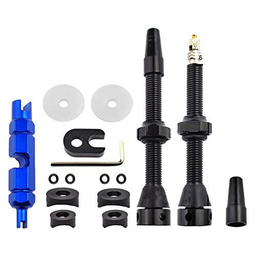 Extensor de válvula Presta de aluminio en pack de 2 piezas para ciclismo 4