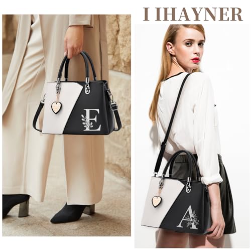 Bolso Satchel Tote para Mujer en Cuero PU Negro miniatura 3
