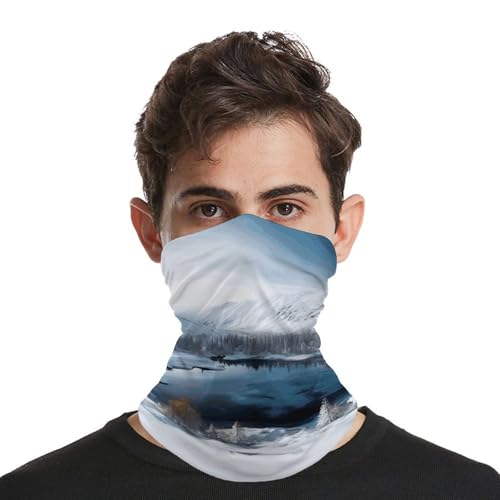 Neck Gaiter Face Mask Respirable Cortaviento Cubierta Facial de Invierno para Montañas y Nieve Balaclava Bandana para Hombre y Mujer miniatura 3