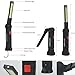 Vagocom LED Rechargeable Work Lights, Flashlight Hand Tools Magnetic Worklight,360°Rotate 5 Modes Portable Inspection Torch for Mens Dad Birthday Gift,Mechanics,Automotive,Camping,Emergency (2 Pack)