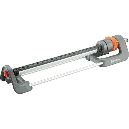 GARDENA Polo 280 Classic 2084-20 - Aspersor cuadrado aspersor de césped, riego...