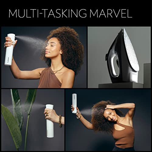 Flairosol - The Original, Plant Mister Spray Bottle For Indoor And Gardens, Continuous Mist With 1,001 Uses. Trusted By Professionals. Patented Technology. 10 Oz, White Bottle, Green Print #TOP4