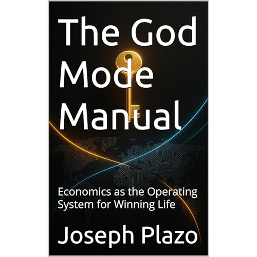 The God Mode Manual Audiolibro Por Joseph Plazo arte de portada
