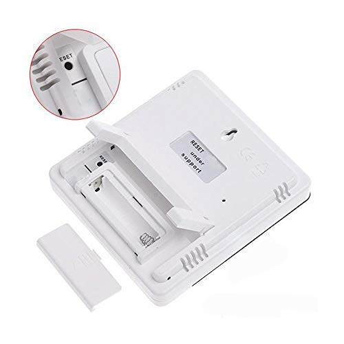 Relógio Digital Com Higrômetro e Termômetro Despertador HTC-1