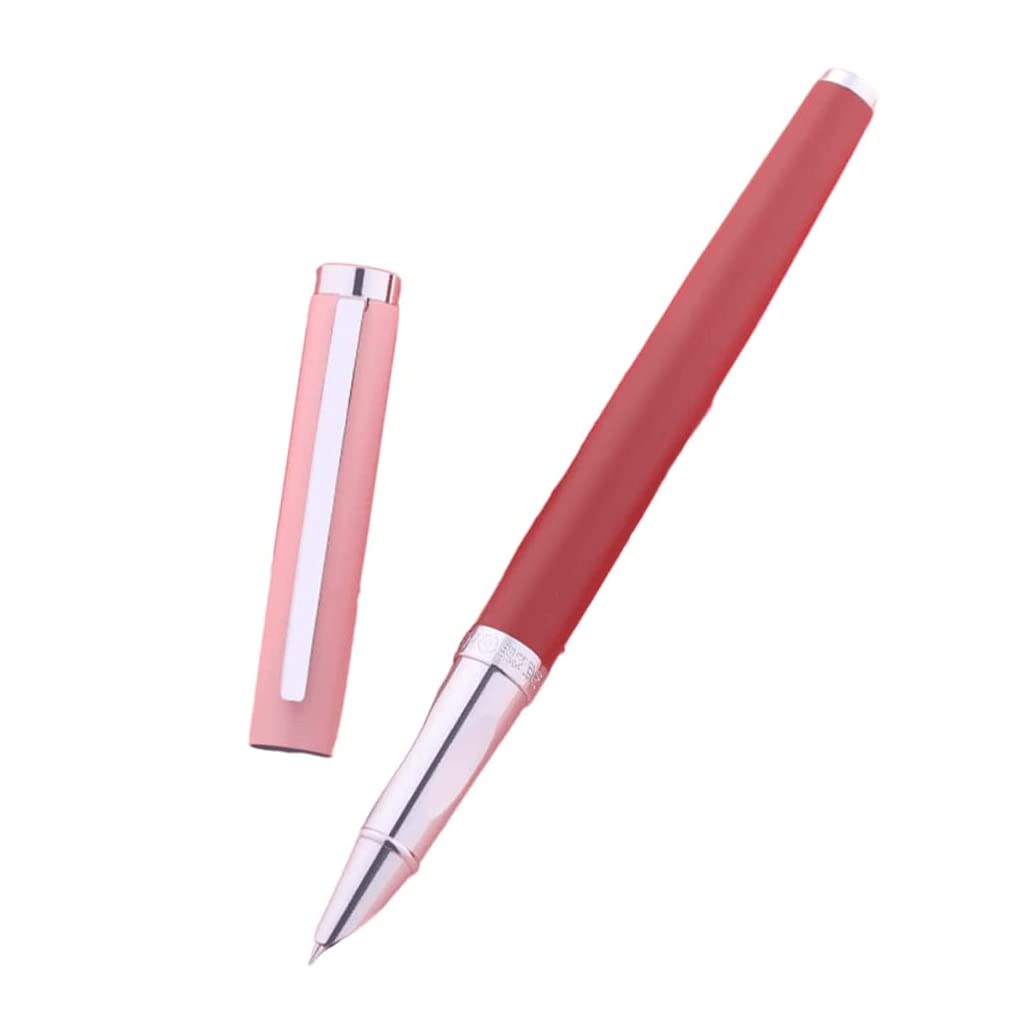 LIOONS Füllfederhalter mit ergonomischem Griff und extra feiner 0,38-mm-Stahlspitze Rechts- und Linkshänder-Schreibstift für Damen und Herren