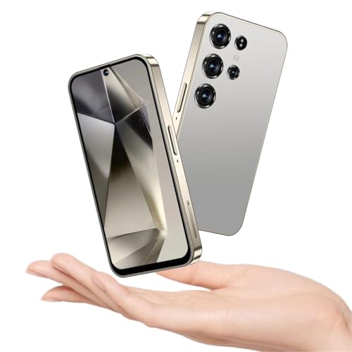 MTGud 4G mini smartphone for kids 4-inch Incell HD Screen, 2600 mAh Big Battery, Dual SIM Dual Camera 5+8MP, Face Unlock 4G no contract phone (X24mini-Grey)