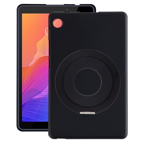 Coque Huawei MatePad T8 anti-chute évitez les casses avec ce support de bureau à poignée noire