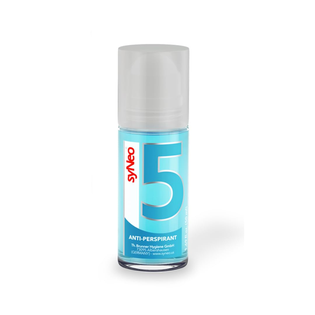 5 Antiperspirant Roll-On - Strong Formula, No Scent, Long-Lasting, Heavy Sweat & Odor Protection, 1 pack 1.69 fl. oz.