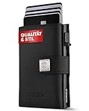 ✅ KARTEN RUTSCHFEST IM ALUMINIUMCASE - Das Mens Wallet hat eine Silikonabdichtung im Aluminium Case, sodass ihre Karten immer Rutschfest im Geldbeutel verstaut sind