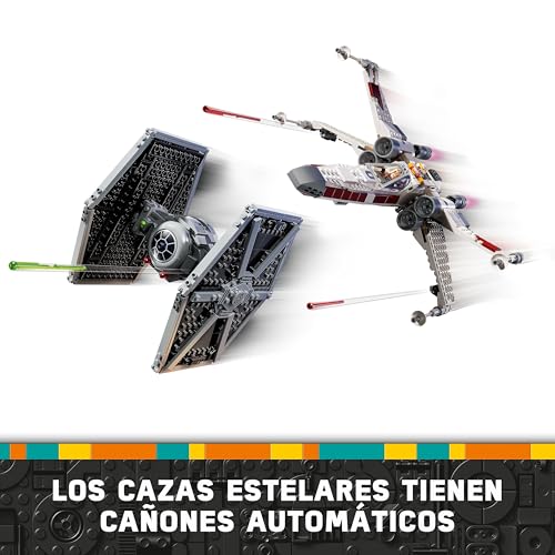 LEGO Star Wars 75393 Caza TIE y Ala-X Fusionados para construir con minifiguras 6