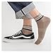 FLONAVTEX 3 Pairs Men Toe Socks Fashion Ankle Socks With Separate Fingers Cotton Five Finger Athletic Socks(3pairs color 04)