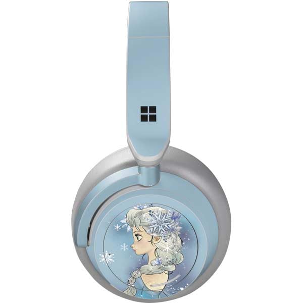 Skinit Decal Audio Skin Compatible with Surface Headphones - Officially Licensed Disney Frozen Elsa Side Portrait Art Design