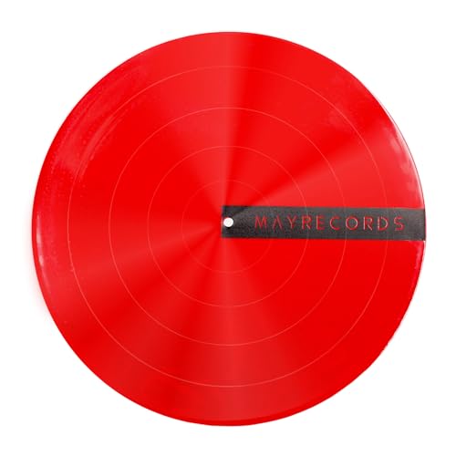 MayRecords �^�[���e�[�u���}�b�g 12�C���`���R�[�h�}�b�g �^�[���e�[�u�� ���R�[�h�v���[���[�p �V���R�� �ѓd�h�~ �h�U�}�b�g 3mm (���b�h)