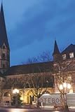 germany design search  Notbook  Bonn Minster Cathedral at night in Germany design