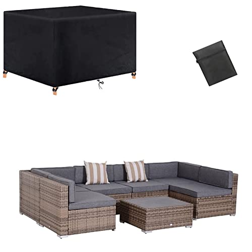 Housse de protection pour mobilier extérieur anti-poussière et décoloration