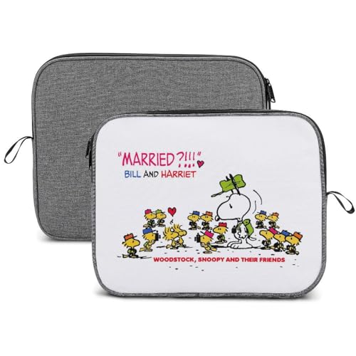 スヌーピー ウッドストック 【 ラップトップケース 13インチ 14インチ 】 パソコンケース PCケース ノートパソコンバッグ スリーブ 耐衝撃 軽量 撥水加工 全面保護 アニメ 可愛い おしゃれ メンズ レーディス