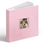 Fenêtre Personnalisable sur Couverture: Personnalisez la couverture de votre livre de mémoire en insérant votre plus belle photo (format 8,89 x 8,89 cm) dans la fenêtre dédiée. Le revêtement en lin haut de gamme apporte une touche de sophistication et une robustesse à toute épreuve