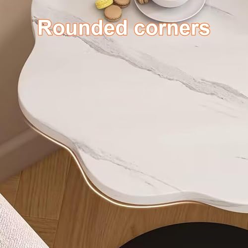 Petite table basse gain de place double couche pour optimiser un studio