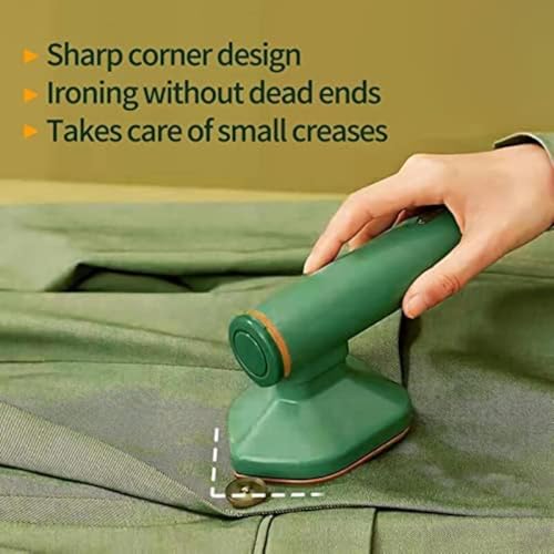Image of Mini Portable Ironing Machine | Handheld Steam Iron | Compact Travel Friendly | Quick Heat Garment Steamer