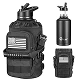 CVLIFE Half Gallon Water Bottle with Straw, 64 oz...