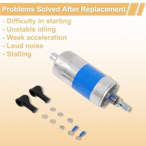 Hihaha Electric Intank Fuel Pump Replacement Fit for Mercedes-benz 190E 2.3L 4-Cylinder 1985-1988 Car Replaces 0580464125 0020919701 by Hihaha - Image 5