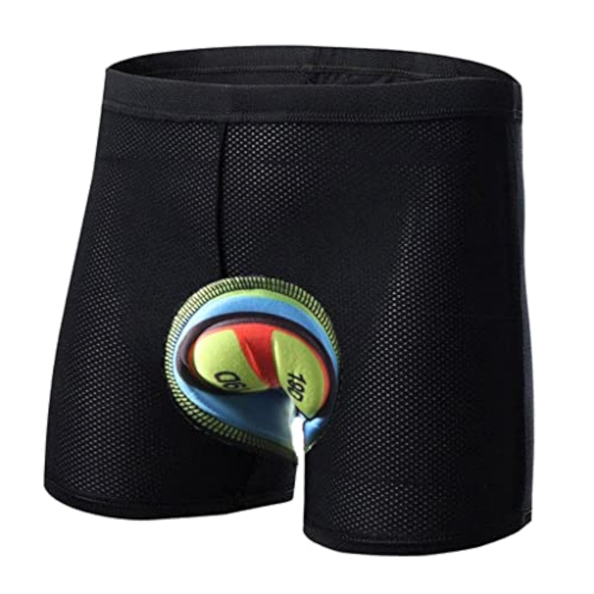 Men's Cycling Padded Shorts with 3D Gel Pad, Comfortable Fit