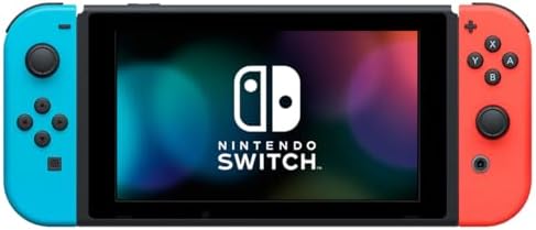 Nintendo Switch with Neon Blue and Red Joy-Con (Renewed)