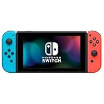 Nintendo Switch with Neon Blue and Red Joy-Con (Renewed)