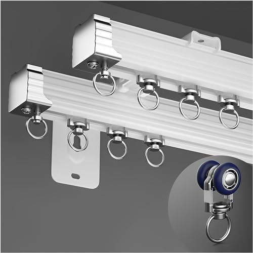 Barras de Cortina Blancas Techo Marca DSSYUYERT