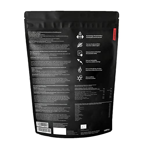 Biologisches Erdbeer-Whey-Protein von Orgainic