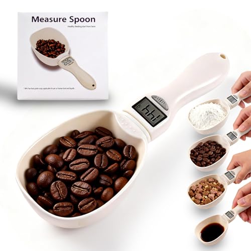 Handheld Electronic Measuring Spoon, Digital Measuring Spoon with Unit Conversion Function 800g/0.1g High Precision, LED Display, 2026 New Food Scale Scoop for Weighing Baking Cooking